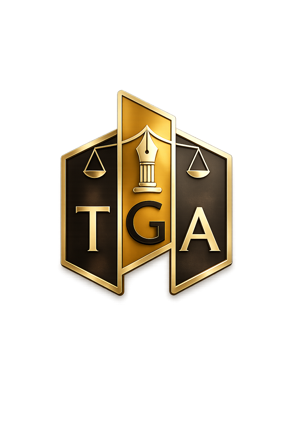 The Golden Attorneys Logo